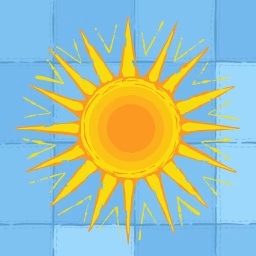 Sunbeam Fabric Art