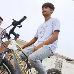 Cycling rider prabhat 