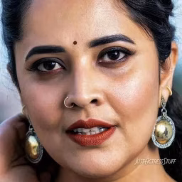 Actress closeup views