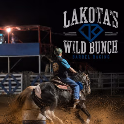 Lakota’s wild bunch  barrel racing 