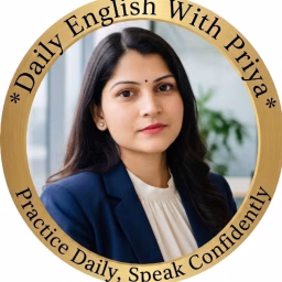Daily English With Priya 