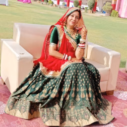 RAM SUNITA MEENA DESIGNER LEHENGA