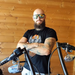 B Redbeard biker