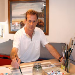 Pintando con Juan Mieres