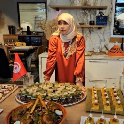 إيمان زهرة المطبخ التونسي Cuisine Imen
