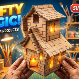 Cardboard Craft .1M . Views 5 hours ago...