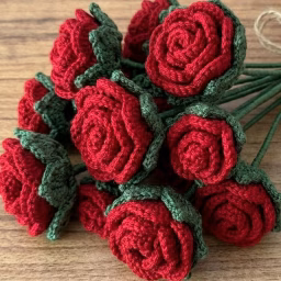 Peaceful knitting crochet