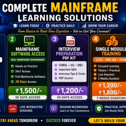 Mainframe Online Training BY Anil Polsani