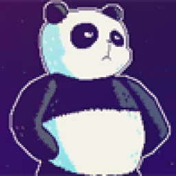 Retro Gaming Panda