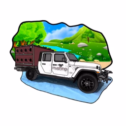 Sled Dog Jeep