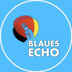 Blaues Echo