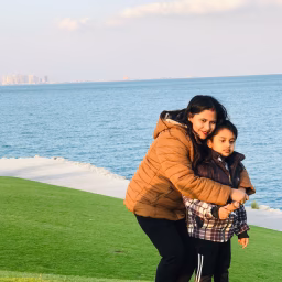 Ayush mum Qatar vlogs.