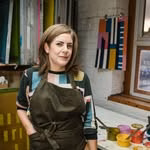 Maria Atanacković - wall sculptures, screen prints & linen