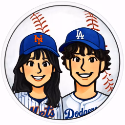 にこにこMLBカップル【毎週現地観戦⚾️】