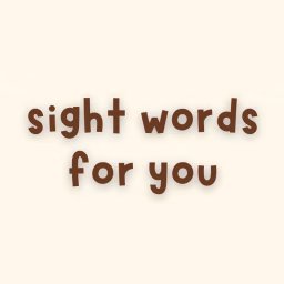 Sight Words for You 