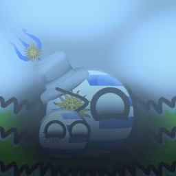 Mr Uruguay countryballs