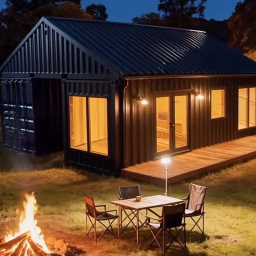 Container luxury homes