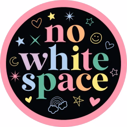 No White Space Stickers