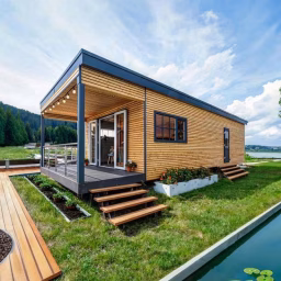 Vital Camp GmbH Modulhaus aus Holz 🏠