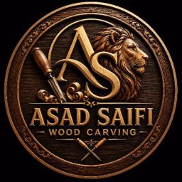 Asad Saifi Wood Carving 