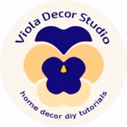VIOLA DECOR - Decoupage tutorial and decor DIY