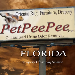 PetPeePee Oriental rug, Drapery Urine Odor Removal