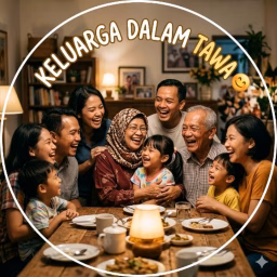 KELUARGA DALAM TAWA