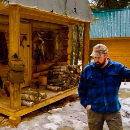 Wild North River Cabin