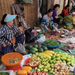 The Vegetable Market 