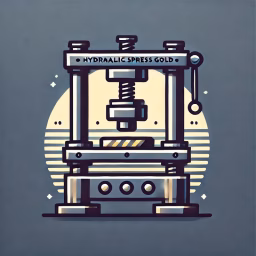 Hydraulic Press Gold