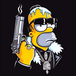 Homer Gangster